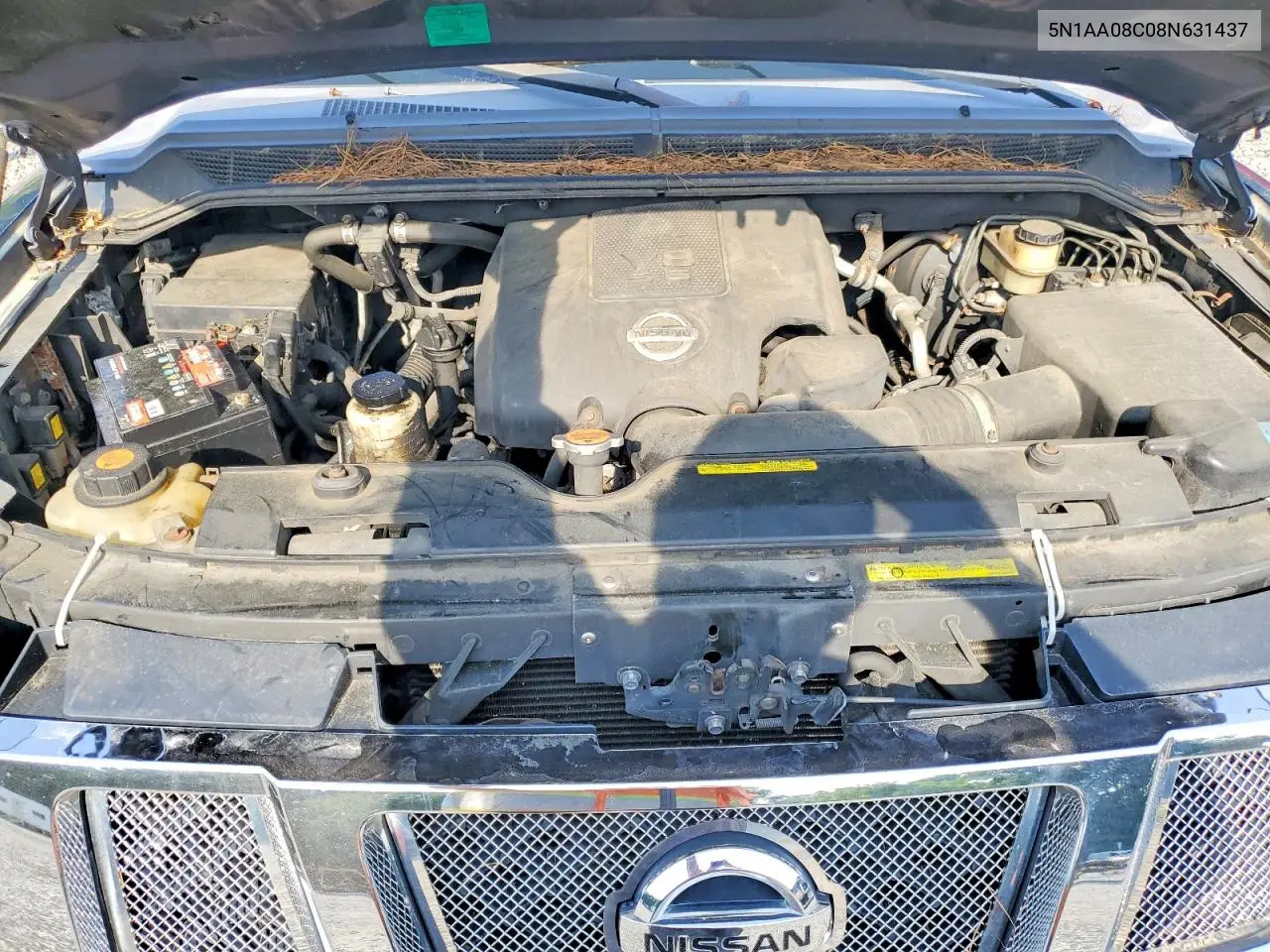 2008 Nissan Armada Se VIN: 5N1AA08C08N631437 Lot: 61664816