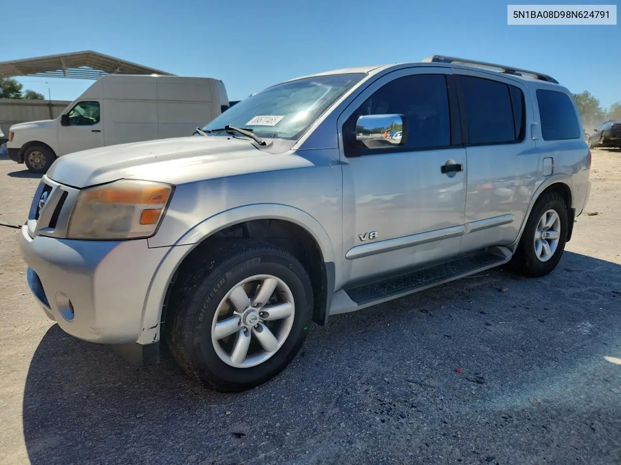 5N1BA08D98N624791 2008 Nissan Armada Se