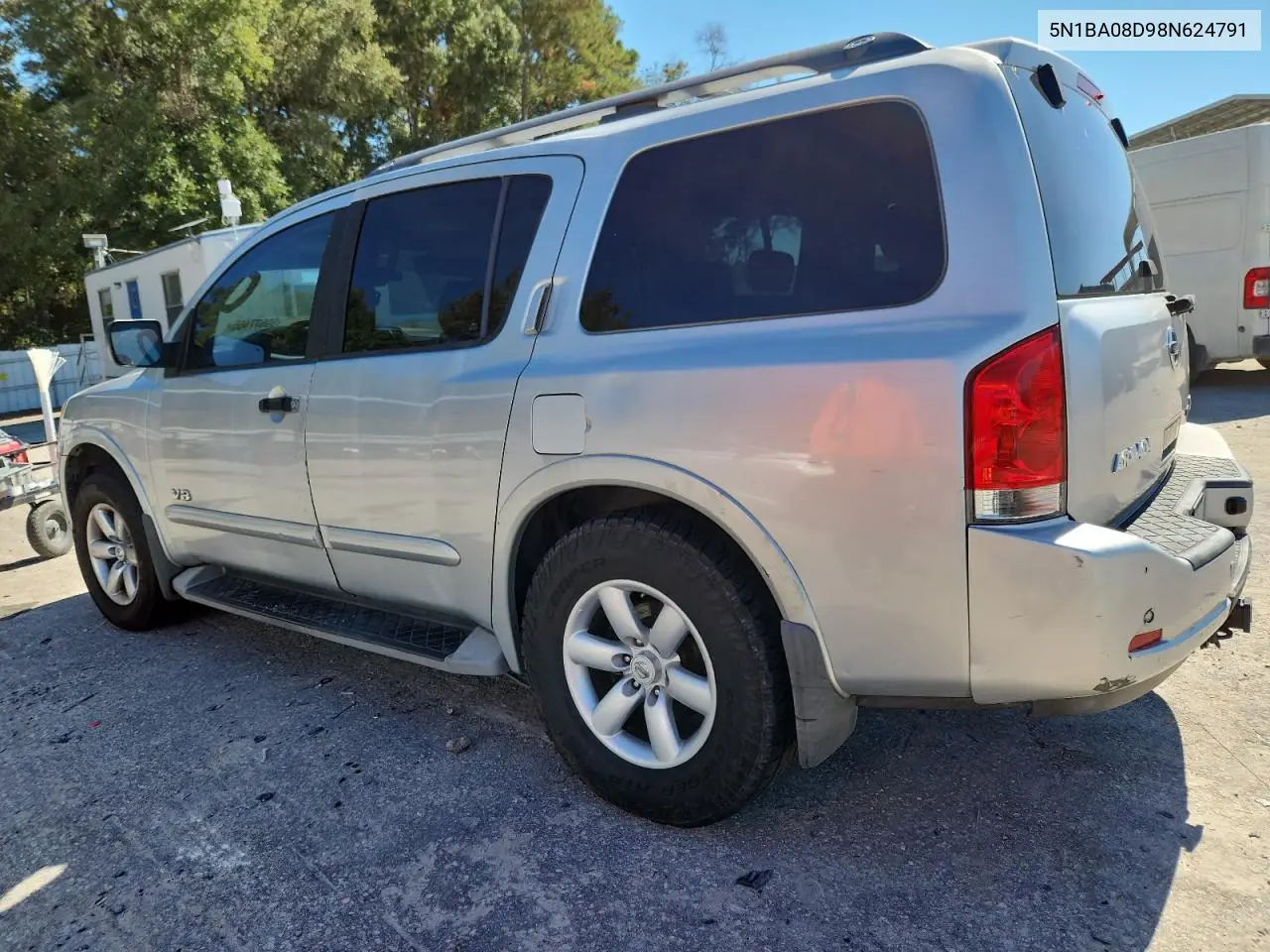 5N1BA08D98N624791 2008 Nissan Armada Se