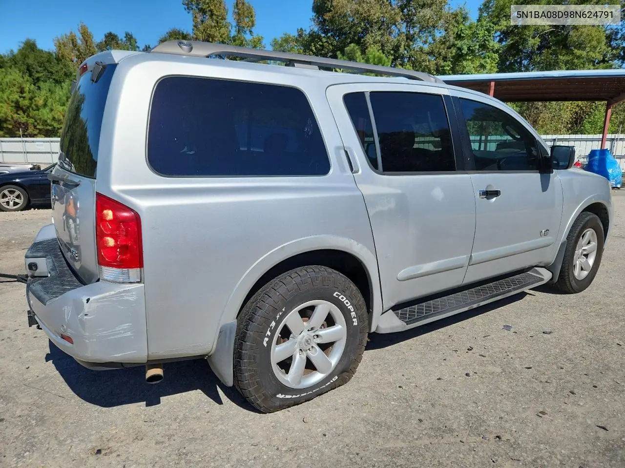 5N1BA08D98N624791 2008 Nissan Armada Se
