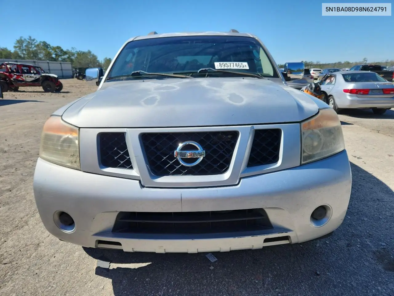 5N1BA08D98N624791 2008 Nissan Armada Se
