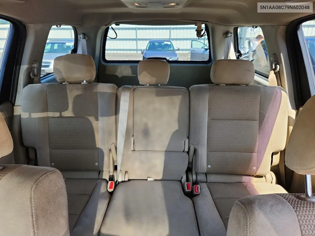2009 Nissan Armada Se VIN: 5N1AA08C79N602048 Lot: 61600596