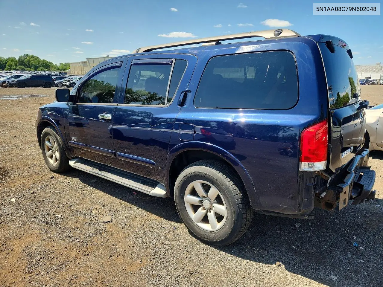 2009 Nissan Armada Se VIN: 5N1AA08C79N602048 Lot: 61600596