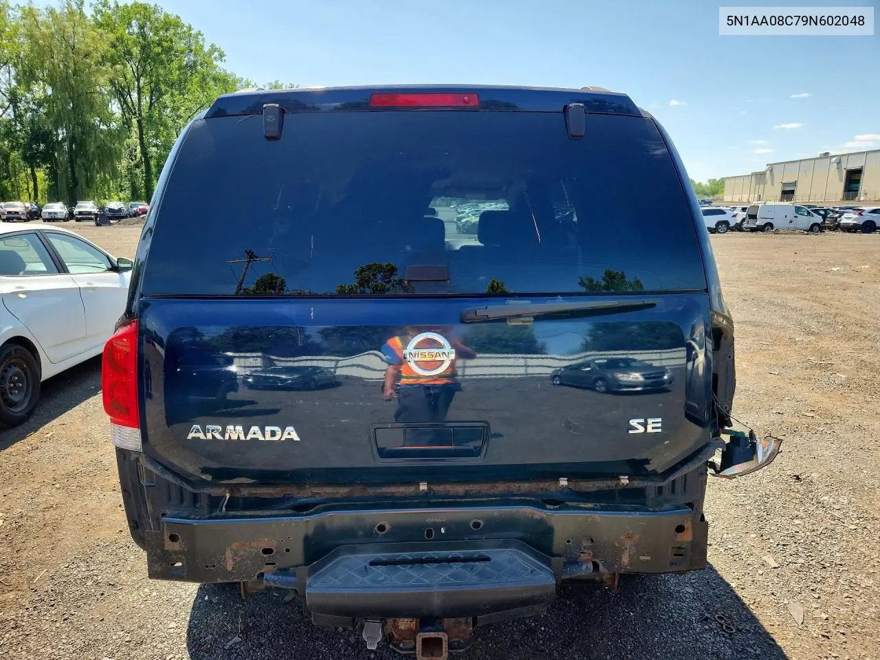 2009 Nissan Armada Se VIN: 5N1AA08C79N602048 Lot: 61600596