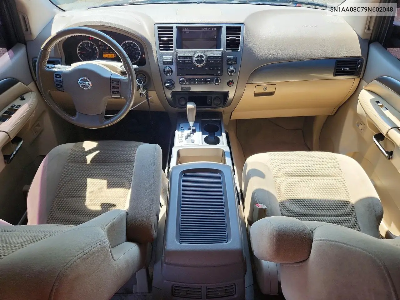 2009 Nissan Armada Se VIN: 5N1AA08C79N602048 Lot: 61600596