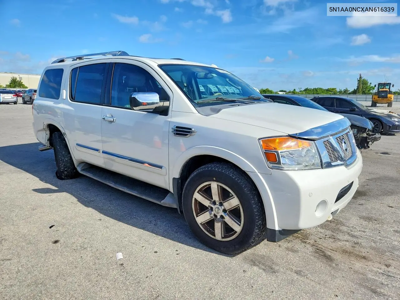 2010 Nissan Armada Se VIN: 5N1AA0NCXAN616339 Lot: 57382336
