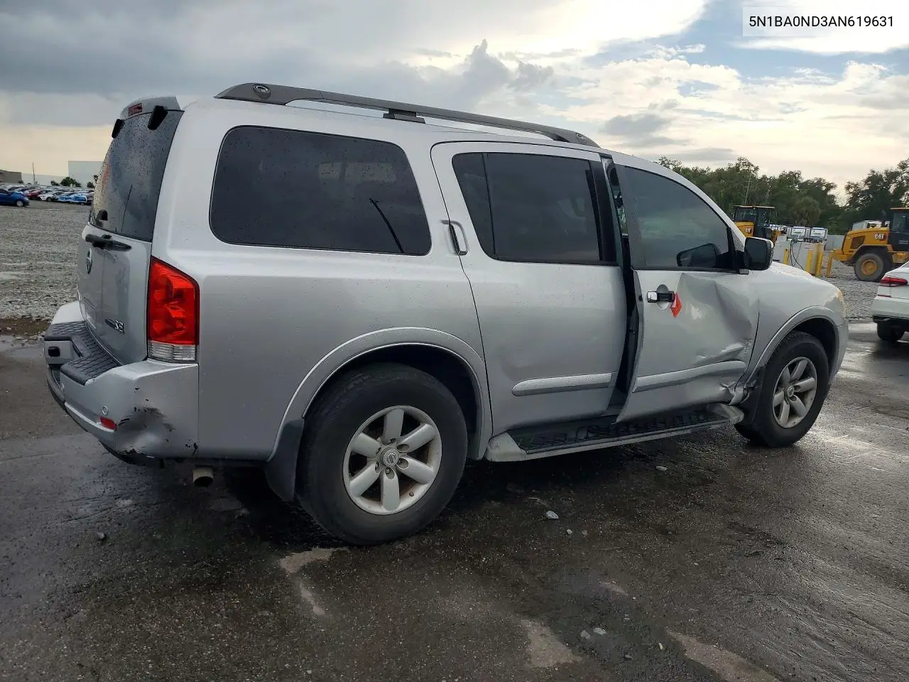 2010 Nissan Armada Se VIN: 5N1BA0ND3AN619631 Lot: 61735256