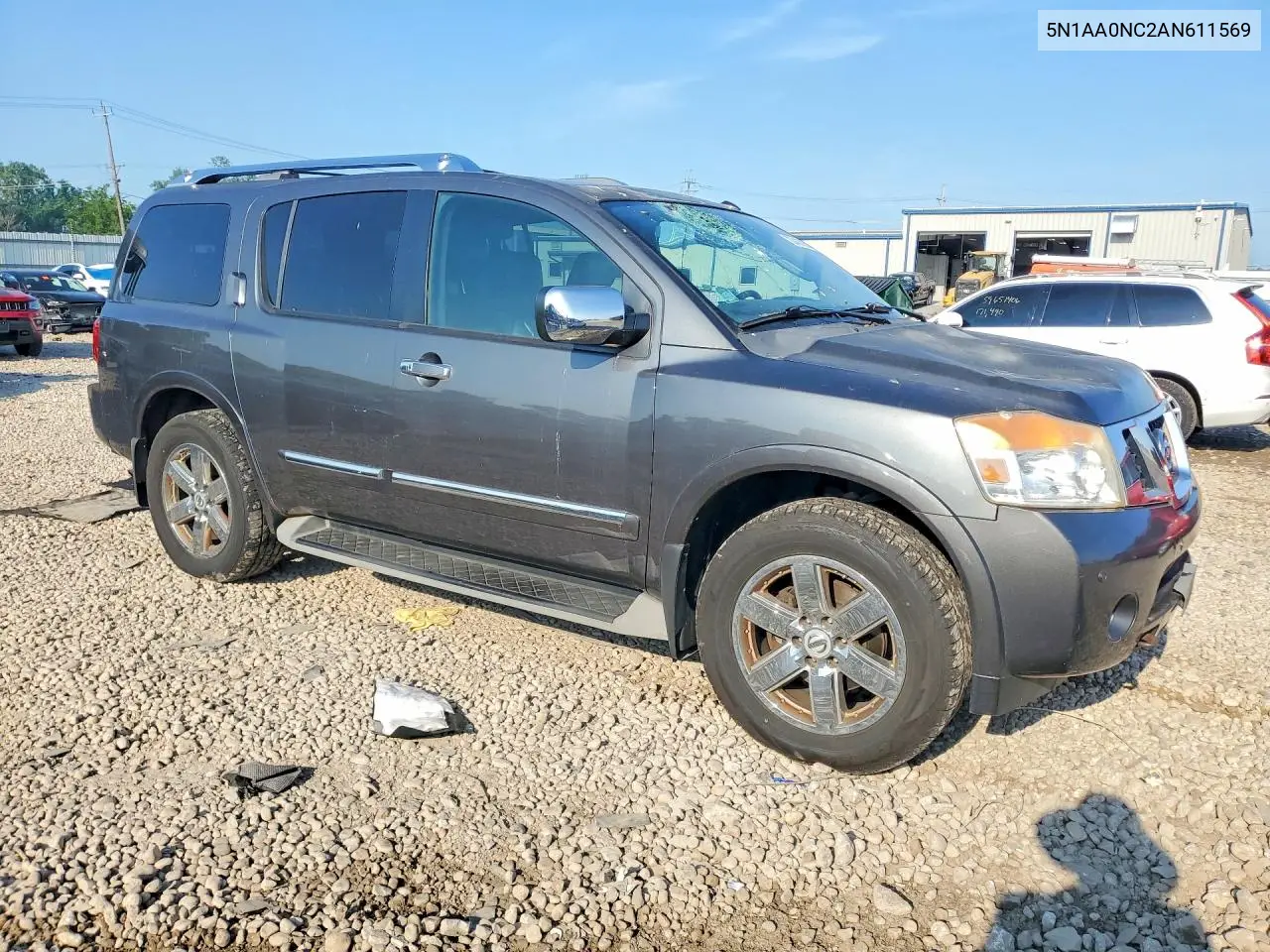2010 Nissan Armada Se VIN: 5N1AA0NC2AN611569 Lot: 73343785