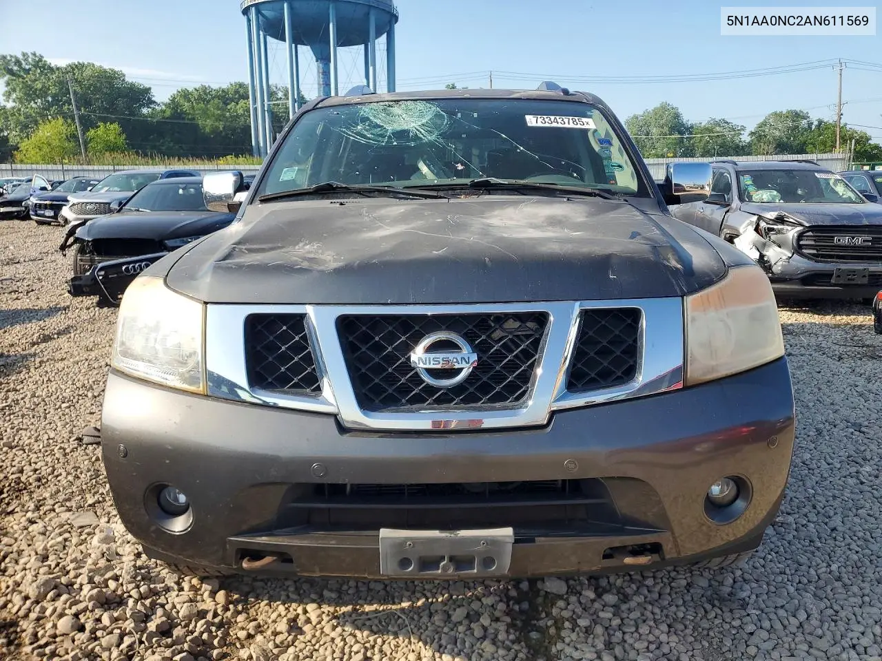 2010 Nissan Armada Se VIN: 5N1AA0NC2AN611569 Lot: 73343785