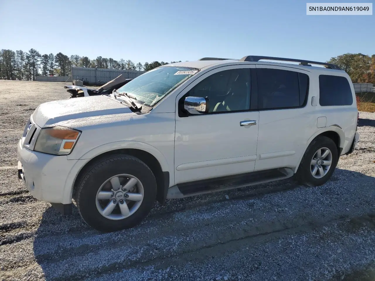 5N1BA0ND9AN619049 2010 Nissan Armada Se