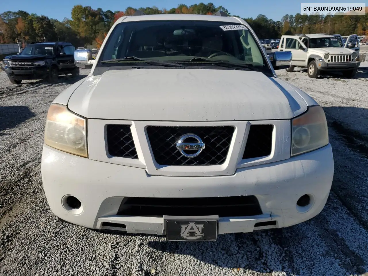 5N1BA0ND9AN619049 2010 Nissan Armada Se