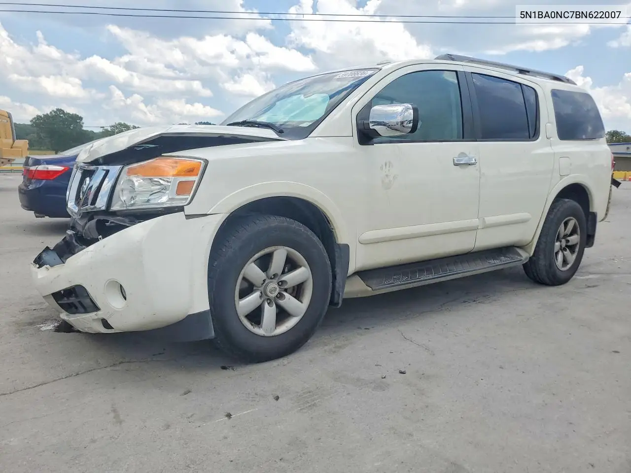 2011 Nissan Armada Sv VIN: 5N1BA0NC7BN622007 Lot: 59708836