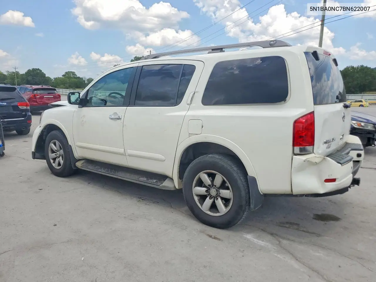 2011 Nissan Armada Sv VIN: 5N1BA0NC7BN622007 Lot: 59708836