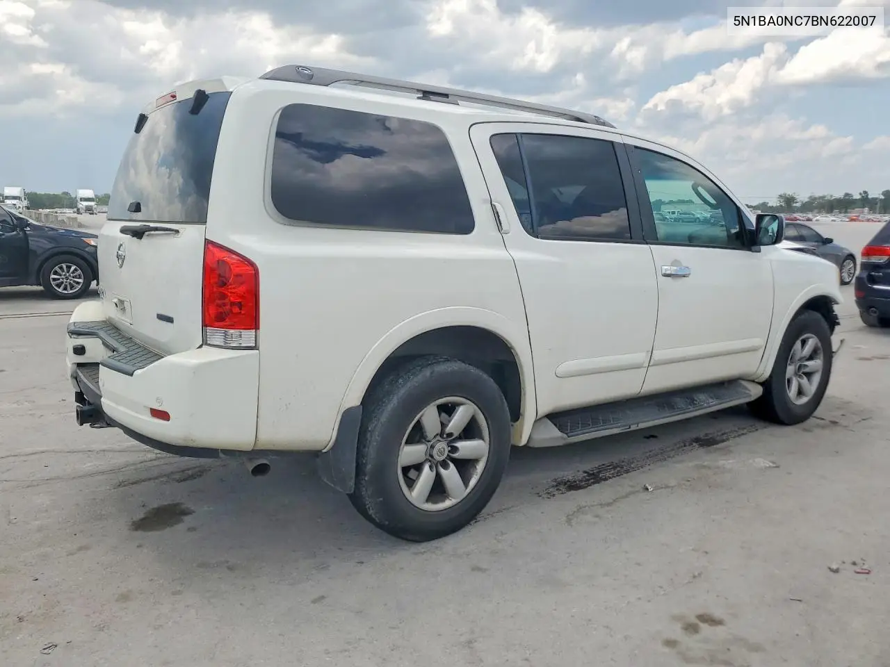 2011 Nissan Armada Sv VIN: 5N1BA0NC7BN622007 Lot: 59708836