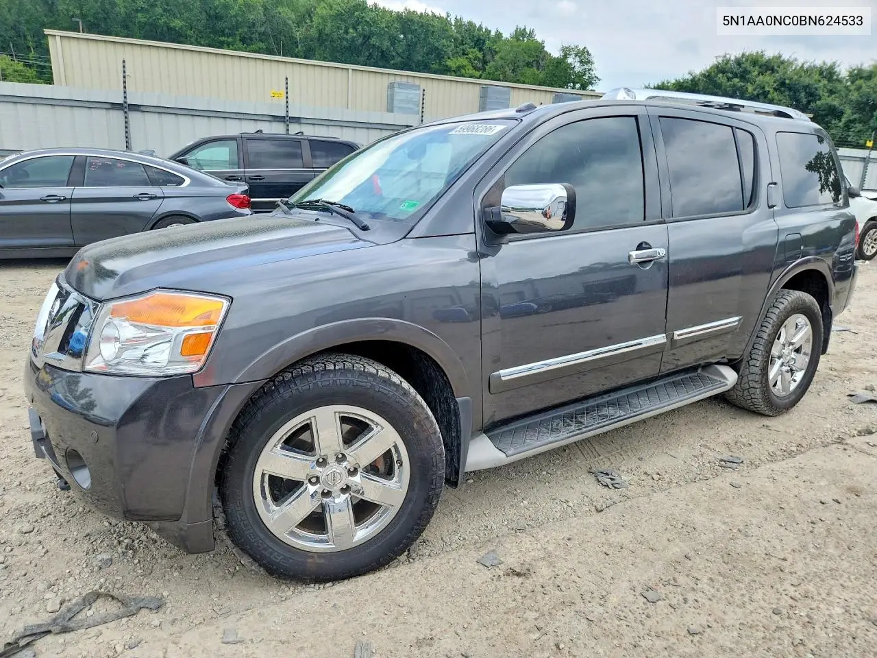 2011 Nissan Armada Sv VIN: 5N1AA0NC0BN624533 Lot: 59968286