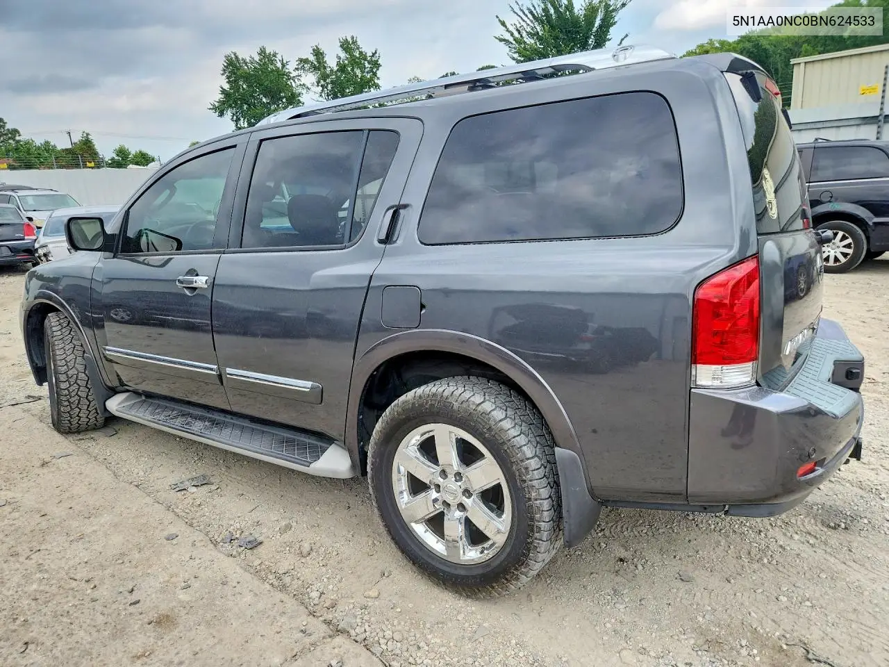 2011 Nissan Armada Sv VIN: 5N1AA0NC0BN624533 Lot: 59968286