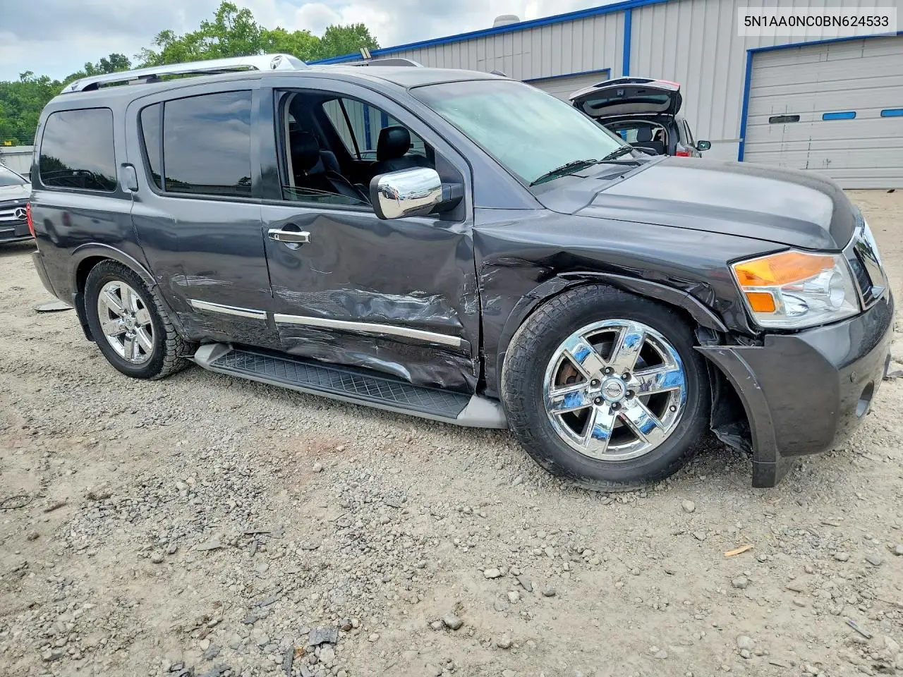 2011 Nissan Armada Sv VIN: 5N1AA0NC0BN624533 Lot: 59968286