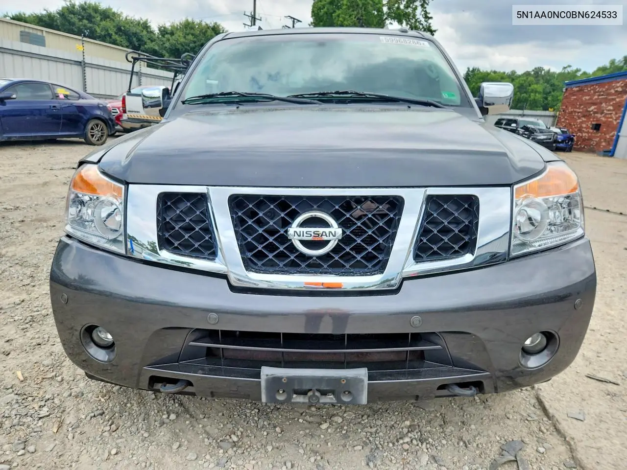 2011 Nissan Armada Sv VIN: 5N1AA0NC0BN624533 Lot: 59968286