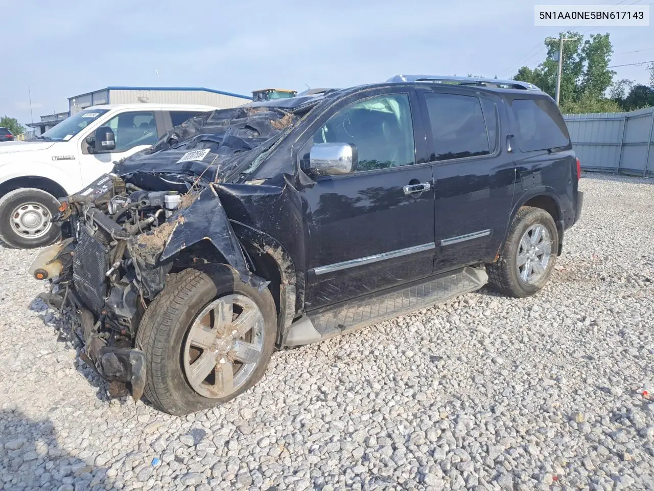 2011 Nissan Armada Platinum VIN: 5N1AA0NE5BN617143 Lot: 60387556