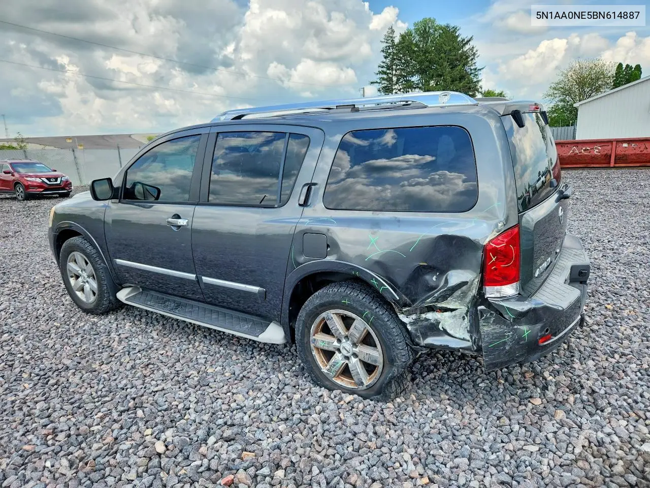 2011 Nissan Armada Platinum VIN: 5N1AA0NE5BN614887 Lot: 60472056