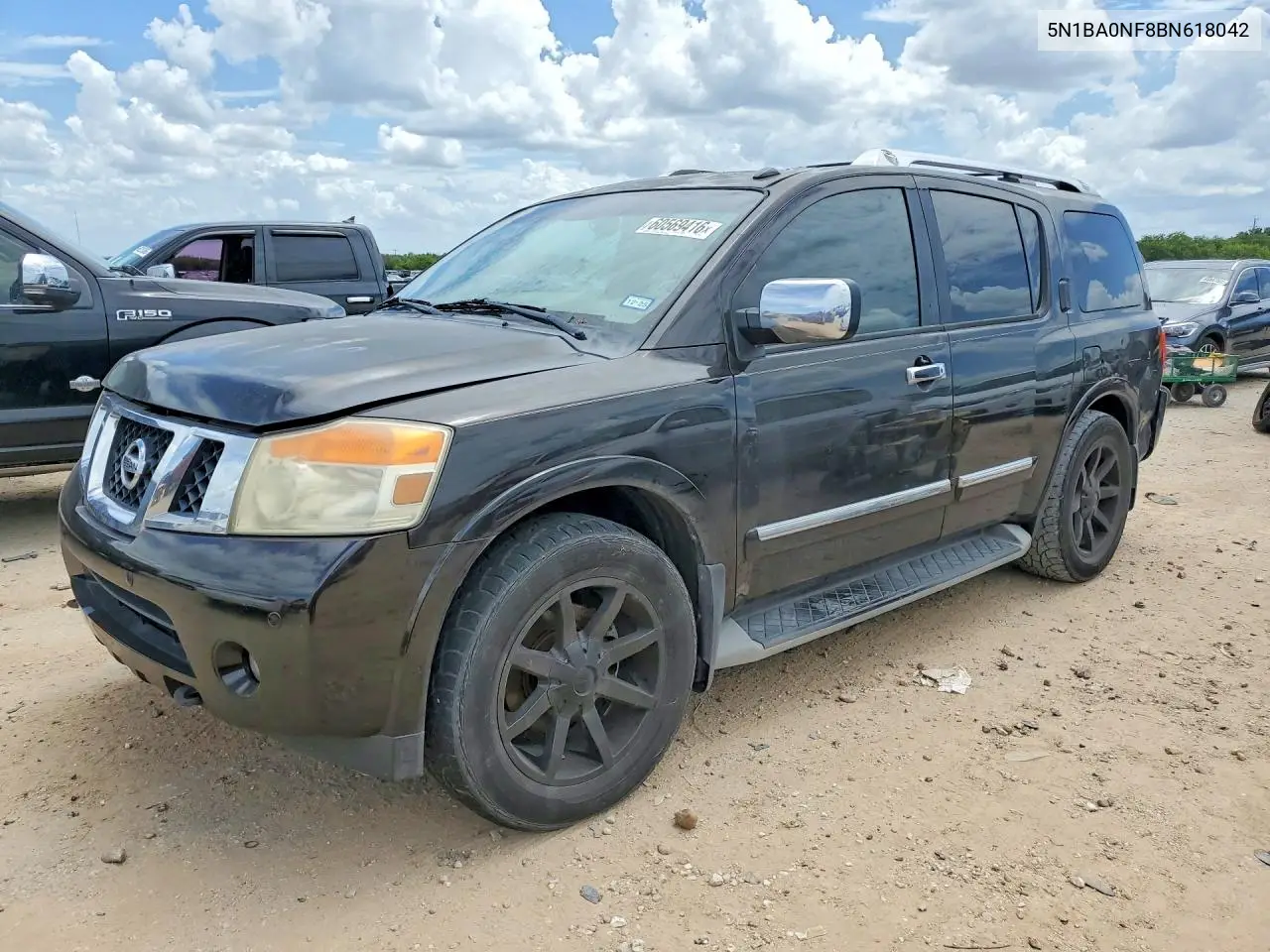 2011 Nissan Armada Platinum VIN: 5N1BA0NF8BN618042 Lot: 60569416