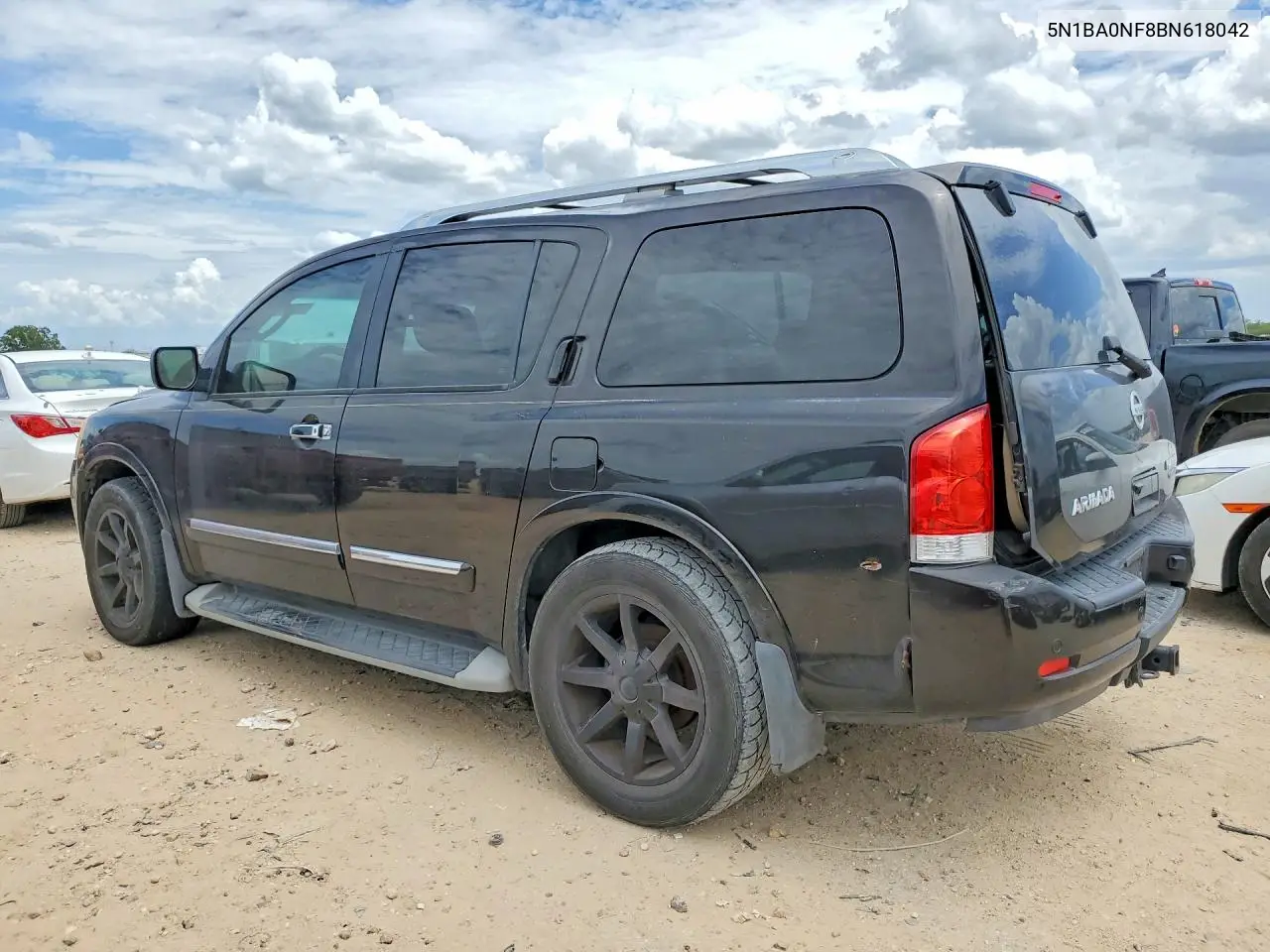 2011 Nissan Armada Platinum VIN: 5N1BA0NF8BN618042 Lot: 60569416