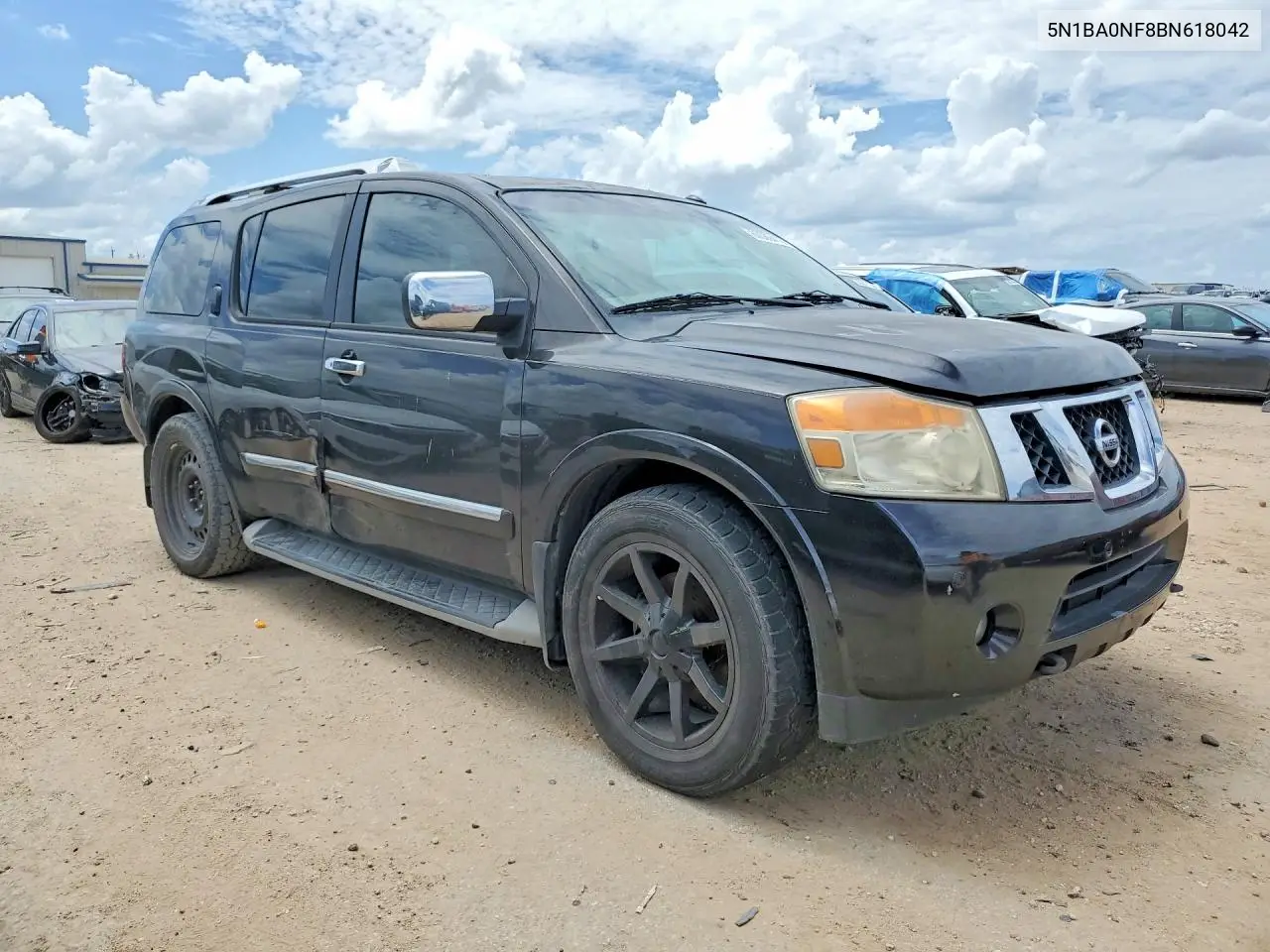 2011 Nissan Armada Platinum VIN: 5N1BA0NF8BN618042 Lot: 60569416