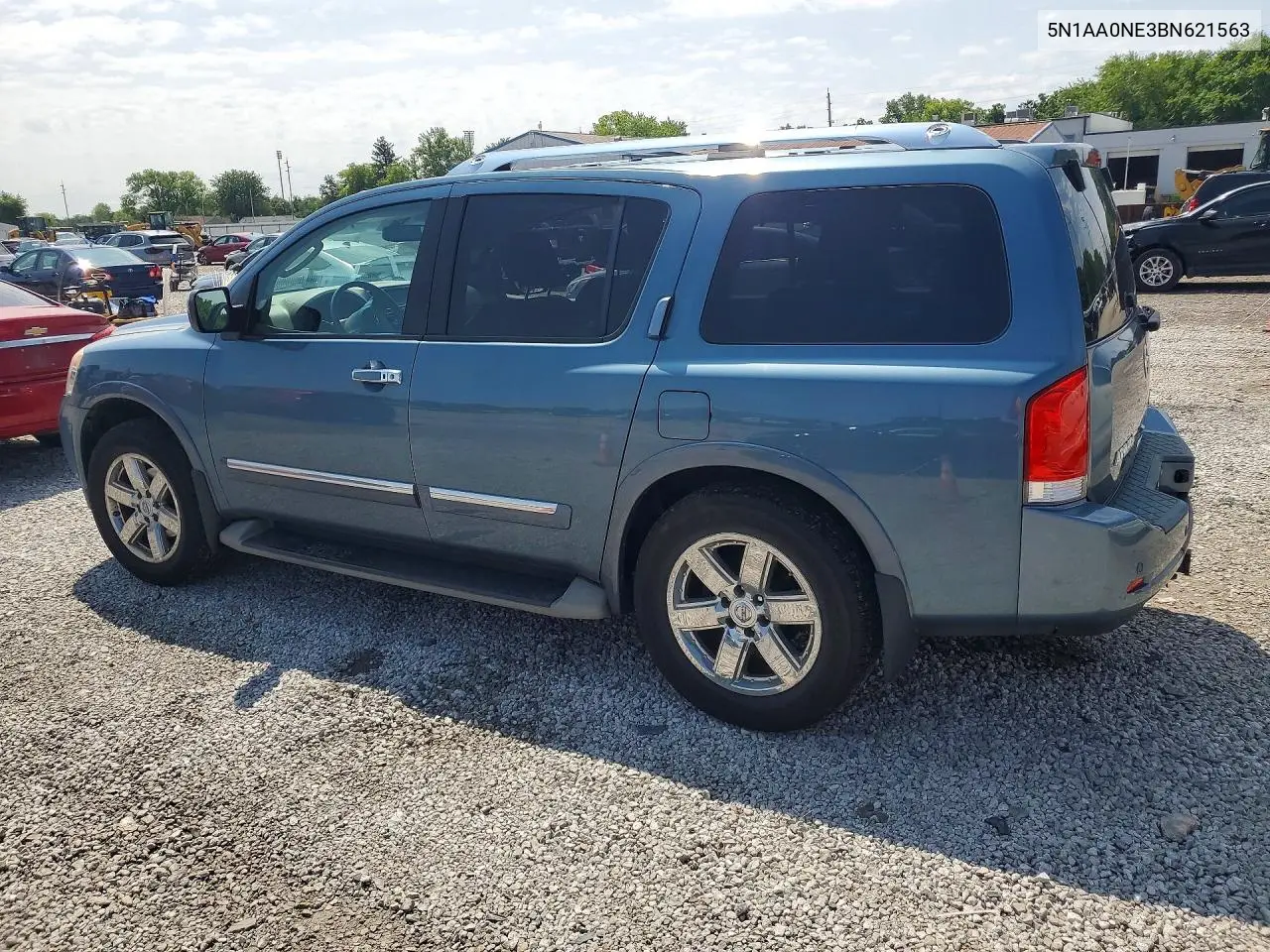 2011 Nissan Armada Platinum VIN: 5N1AA0NE3BN621563 Lot: 62102196