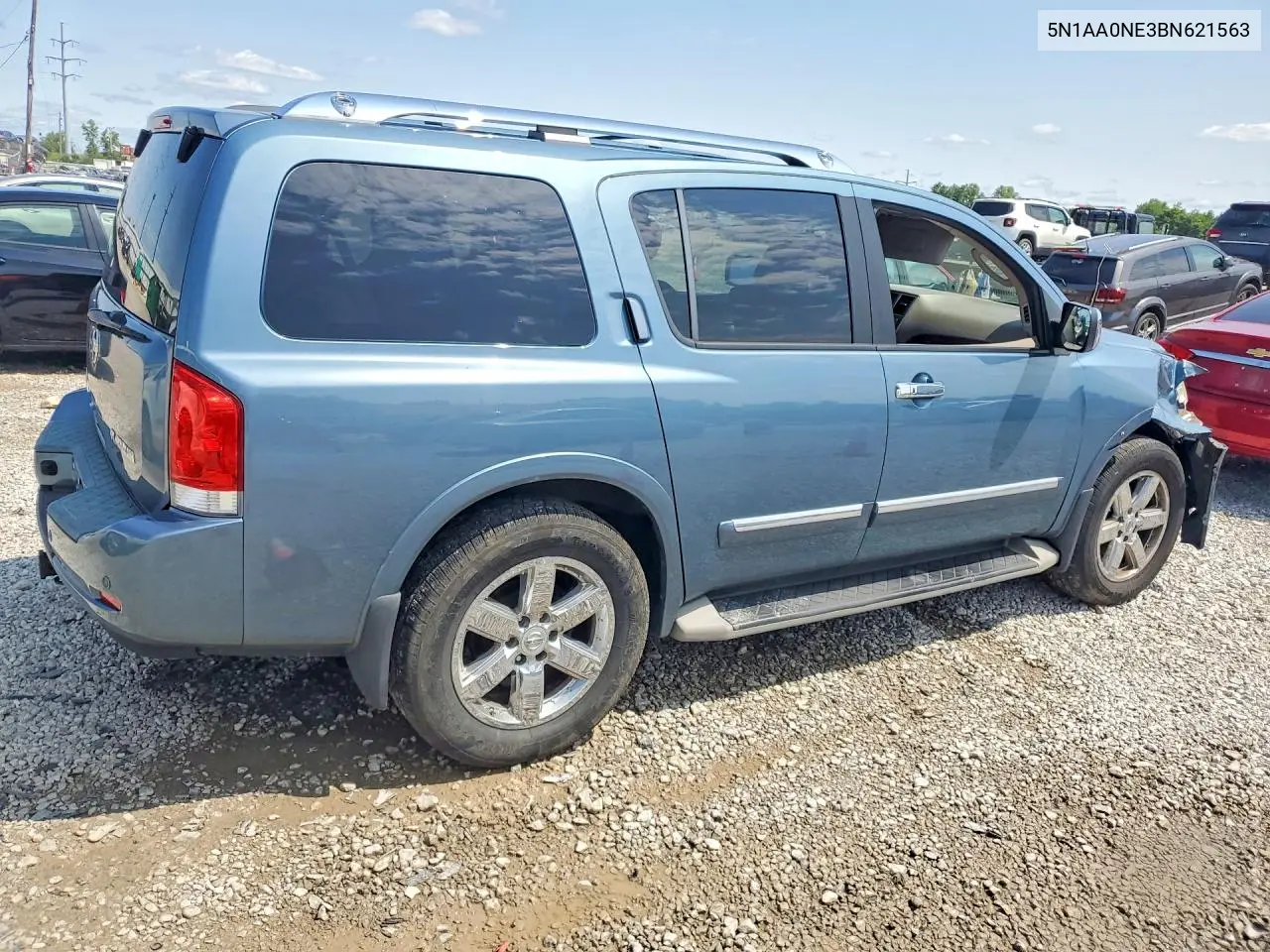 2011 Nissan Armada Platinum VIN: 5N1AA0NE3BN621563 Lot: 62102196