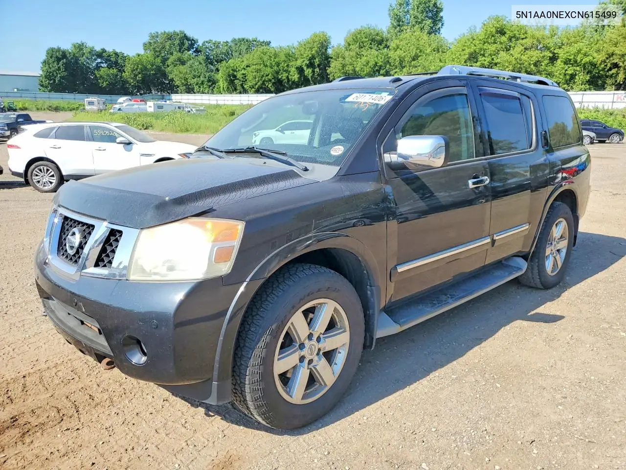 2012 Nissan Armada Platinum VIN: 5N1AA0NEXCN615499 Lot: 60171406
