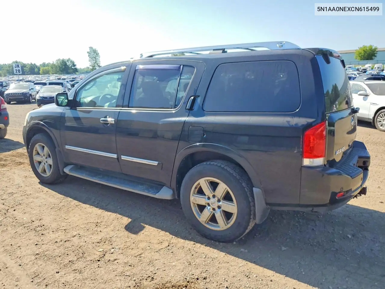 2012 Nissan Armada Platinum VIN: 5N1AA0NEXCN615499 Lot: 60171406