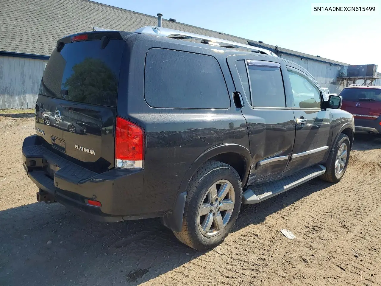 2012 Nissan Armada Platinum VIN: 5N1AA0NEXCN615499 Lot: 60171406