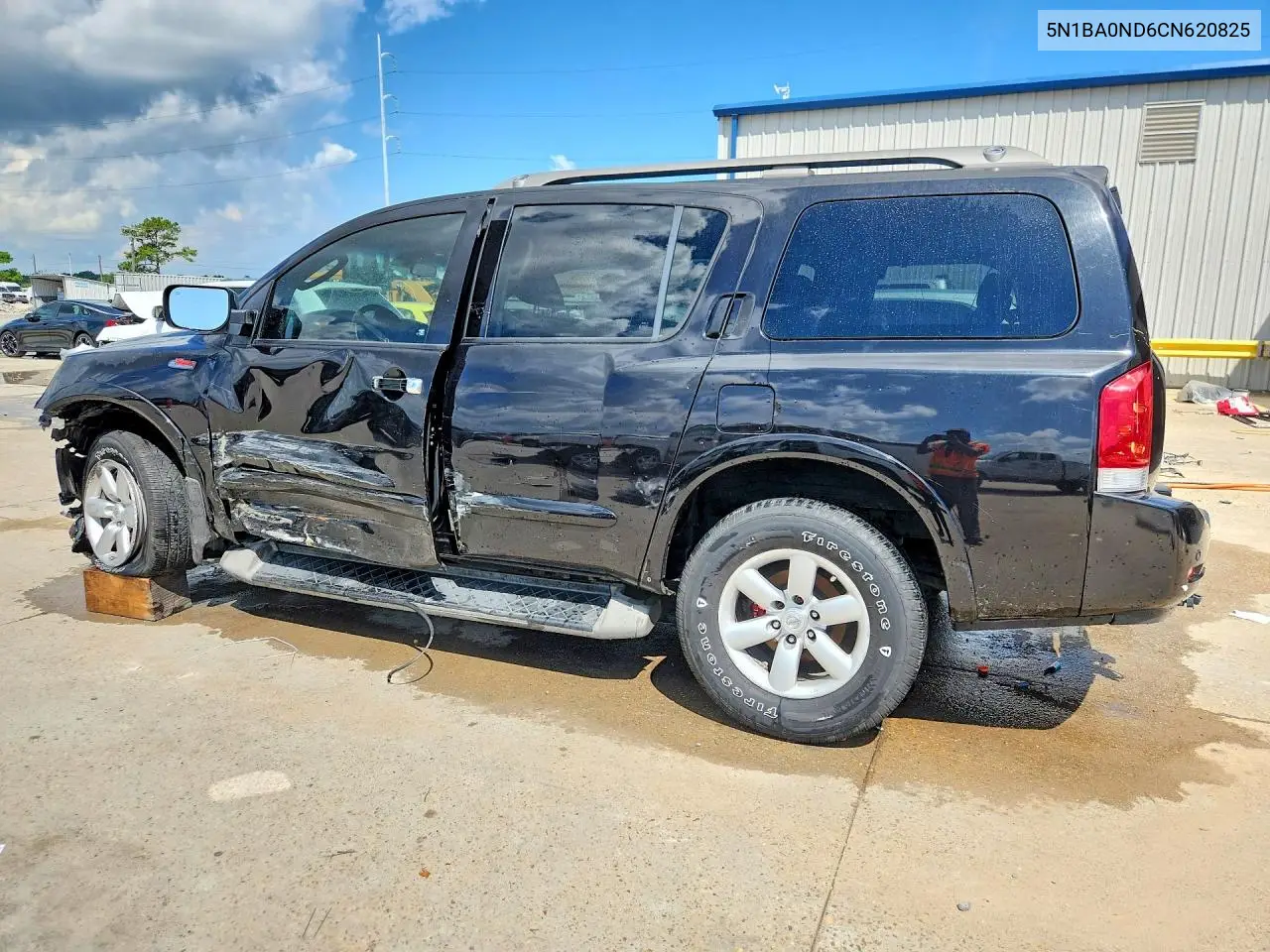 2012 Nissan Armada Sv/Sl/Platinum VIN: 5N1BA0ND6CN620825 Lot: 60310076
