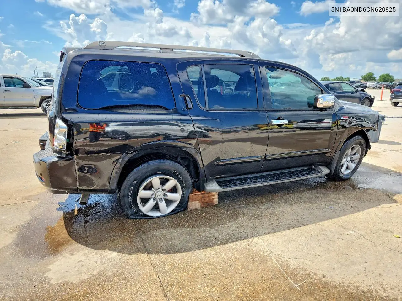 2012 Nissan Armada Sv/Sl/Platinum VIN: 5N1BA0ND6CN620825 Lot: 60310076