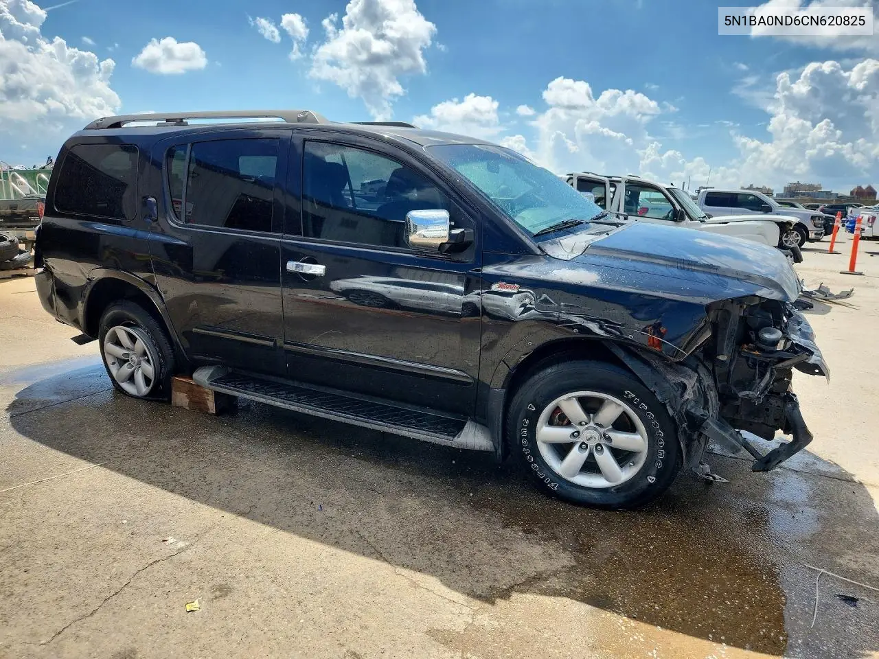 2012 Nissan Armada Sv/Sl/Platinum VIN: 5N1BA0ND6CN620825 Lot: 60310076