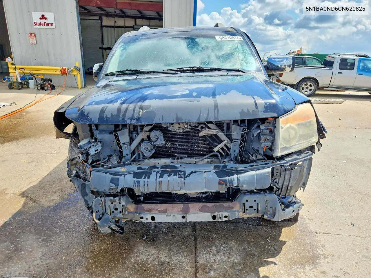 2012 Nissan Armada Sv/Sl/Platinum VIN: 5N1BA0ND6CN620825 Lot: 60310076