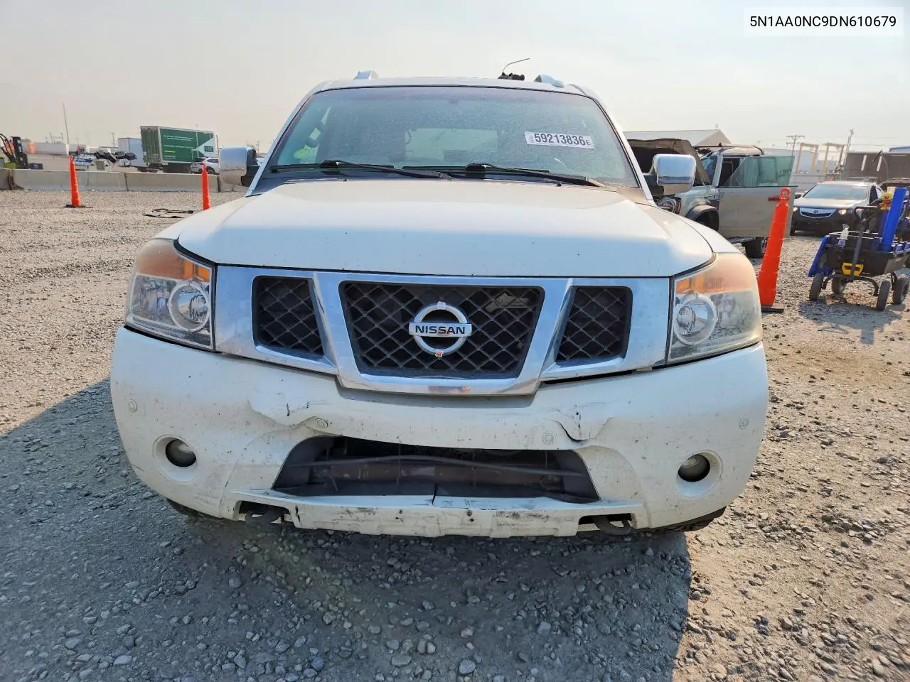 2013 Nissan Armada Sv VIN: 5N1AA0NC9DN610679 Lot: 59213836