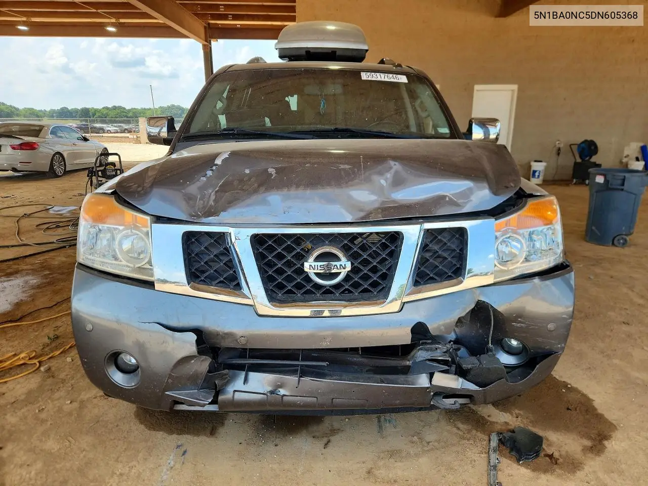 2013 Nissan Armada Sv VIN: 5N1BA0NC5DN605368 Lot: 59317646