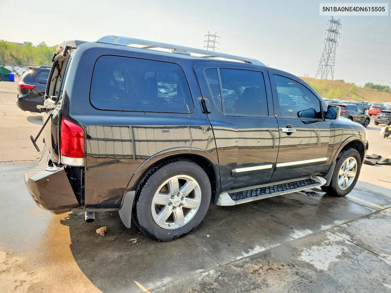 2013 Nissan Armada Platinum VIN: 5N1BA0NE4DN615505 Lot: 59802486