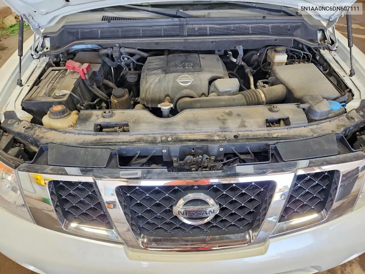 2013 Nissan Armada Sv VIN: 5N1AA0NC6DN607111 Lot: 60139226