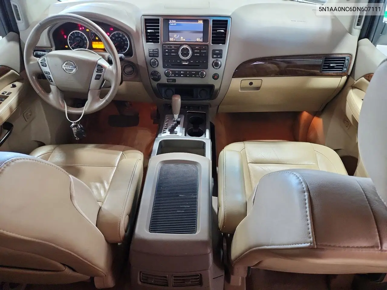 2013 Nissan Armada Sv VIN: 5N1AA0NC6DN607111 Lot: 60139226