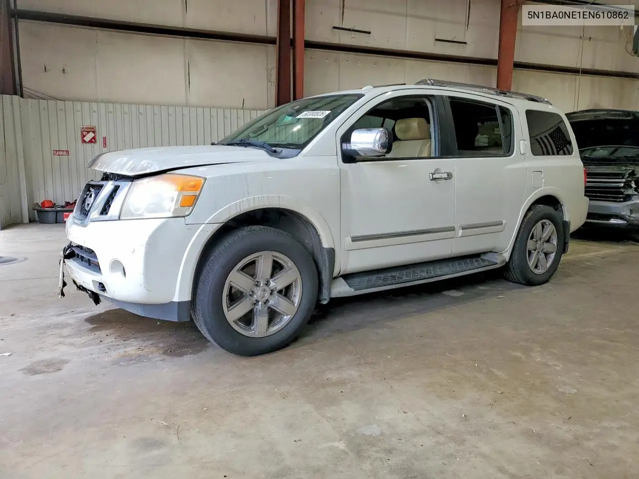 2014 Nissan Armada Platinum VIN: 5N1BA0NE1EN610862 Lot: 50300926