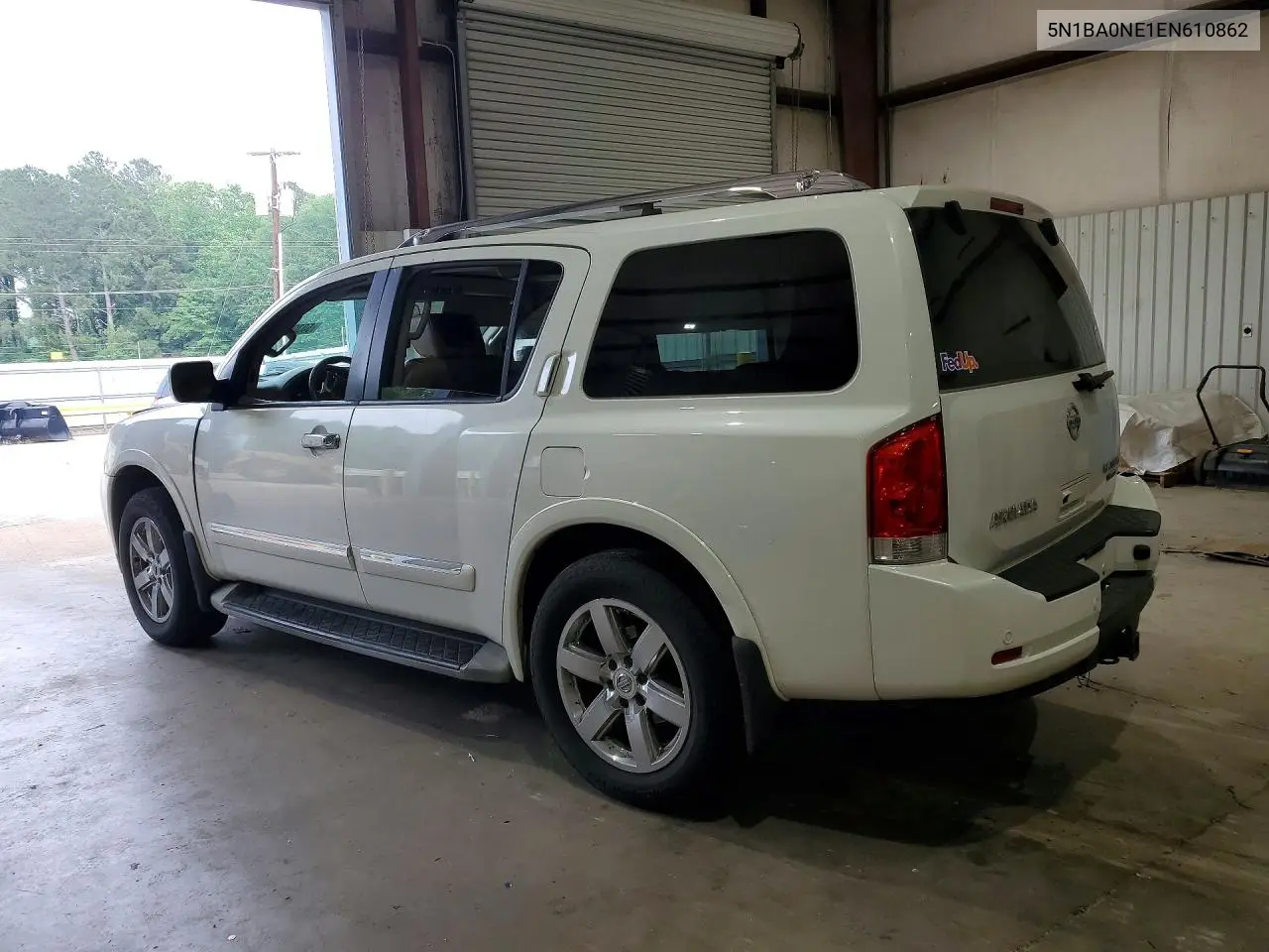 2014 Nissan Armada Platinum VIN: 5N1BA0NE1EN610862 Lot: 50300926