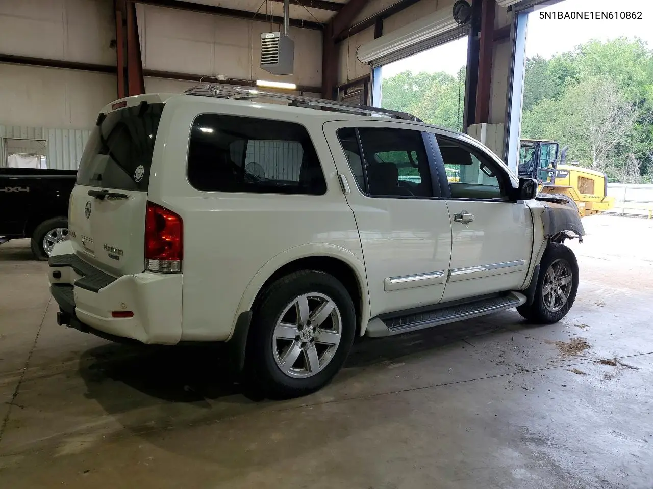 2014 Nissan Armada Platinum VIN: 5N1BA0NE1EN610862 Lot: 50300926