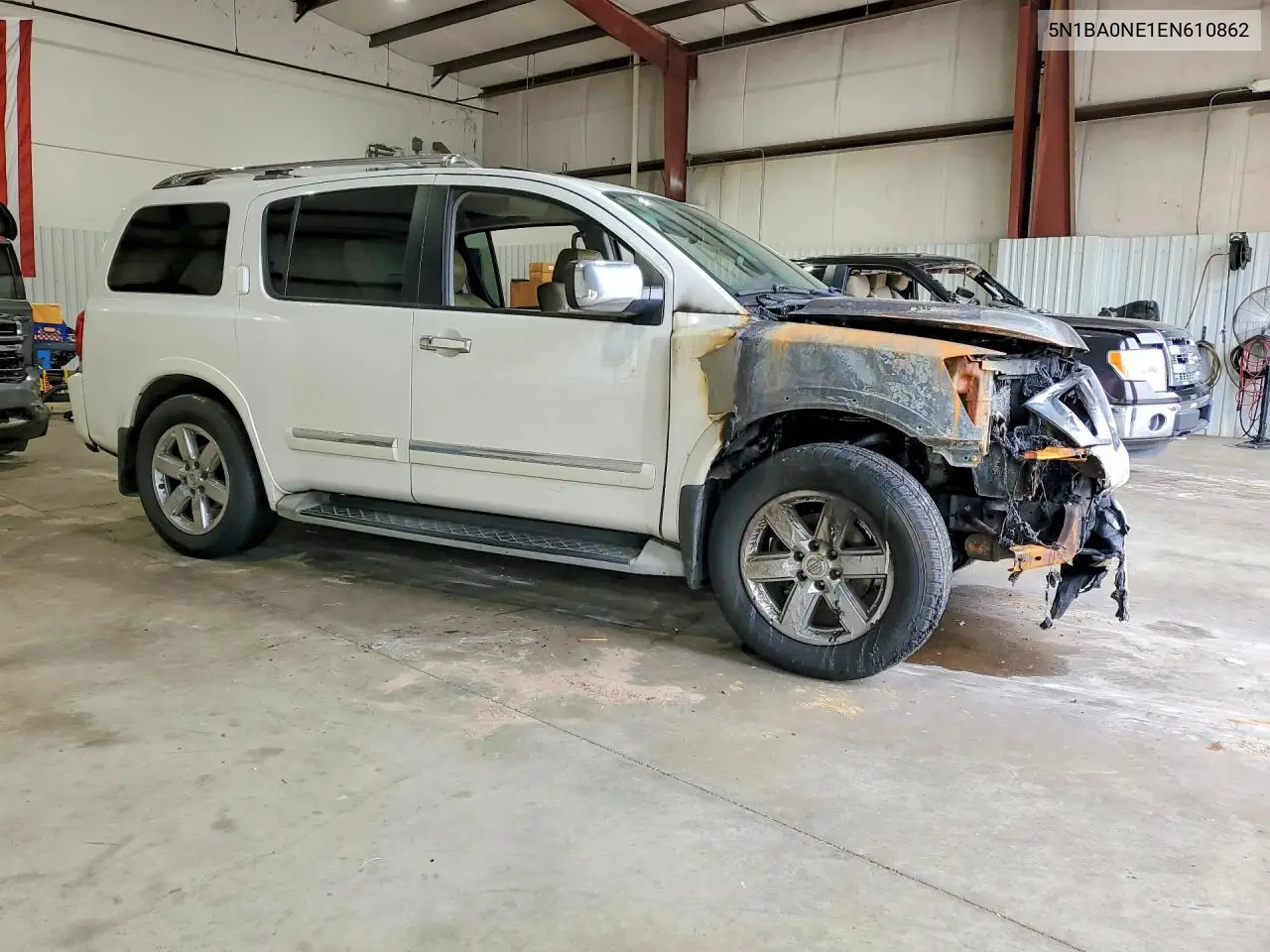2014 Nissan Armada Platinum VIN: 5N1BA0NE1EN610862 Lot: 50300926