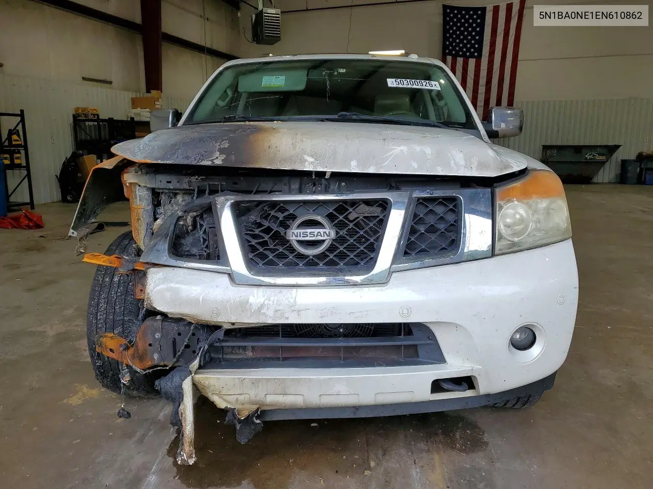 2014 Nissan Armada Platinum VIN: 5N1BA0NE1EN610862 Lot: 50300926
