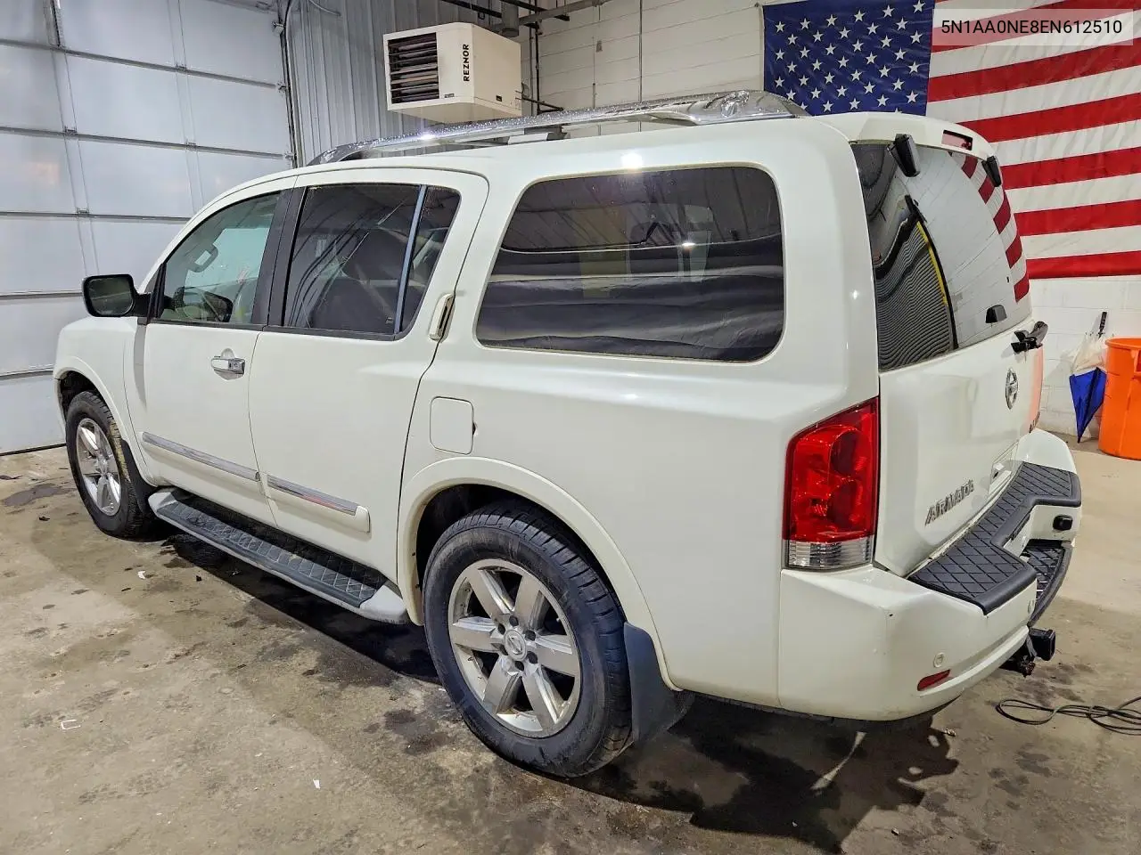2014 Nissan Armada Platinum VIN: 5N1AA0NE8EN612510 Lot: 57623756