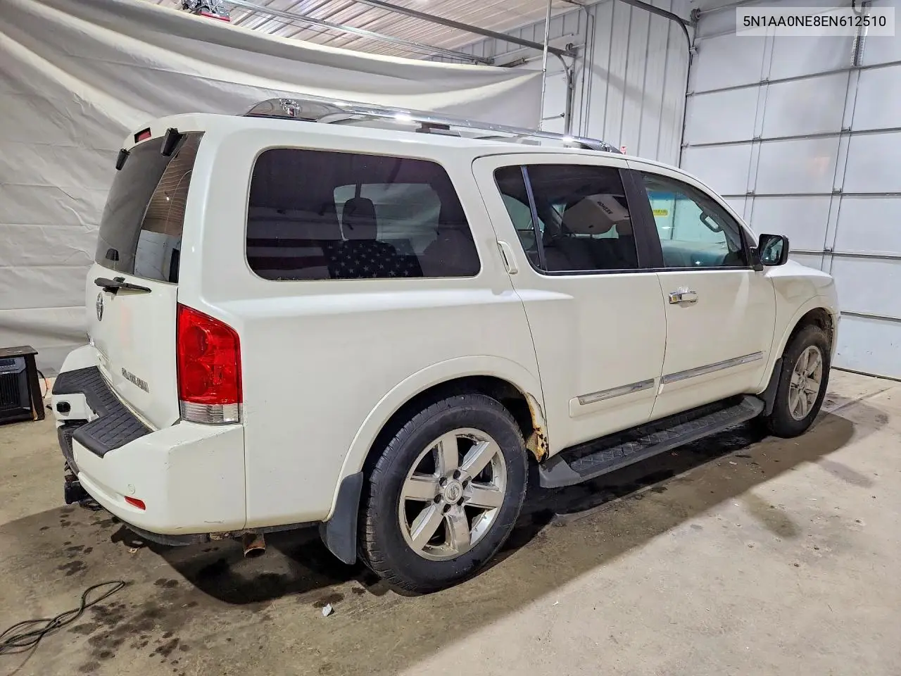 2014 Nissan Armada Platinum VIN: 5N1AA0NE8EN612510 Lot: 57623756