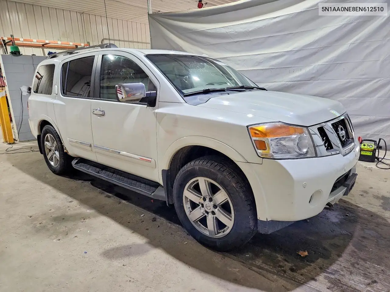 2014 Nissan Armada Platinum VIN: 5N1AA0NE8EN612510 Lot: 57623756