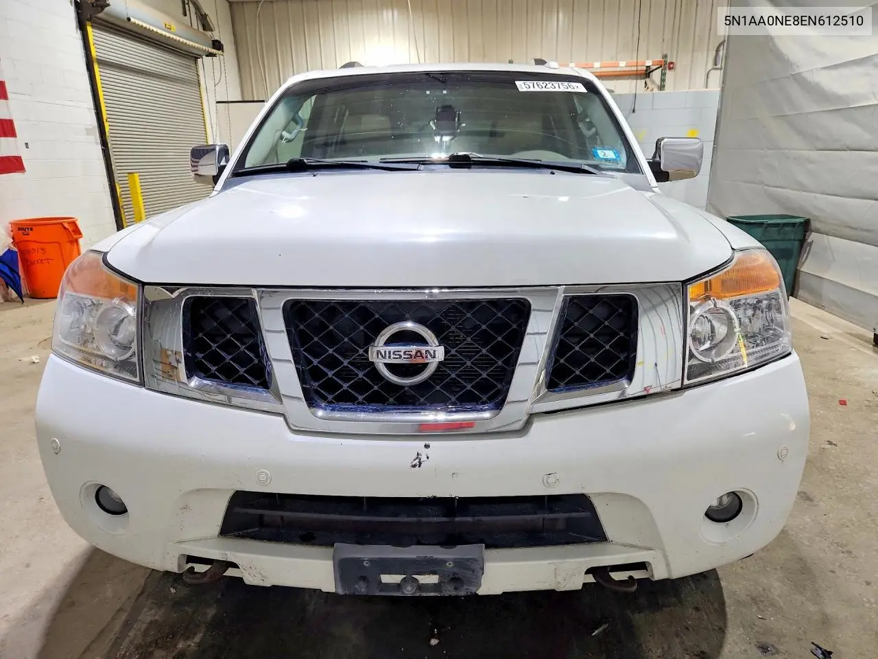 2014 Nissan Armada Platinum VIN: 5N1AA0NE8EN612510 Lot: 57623756